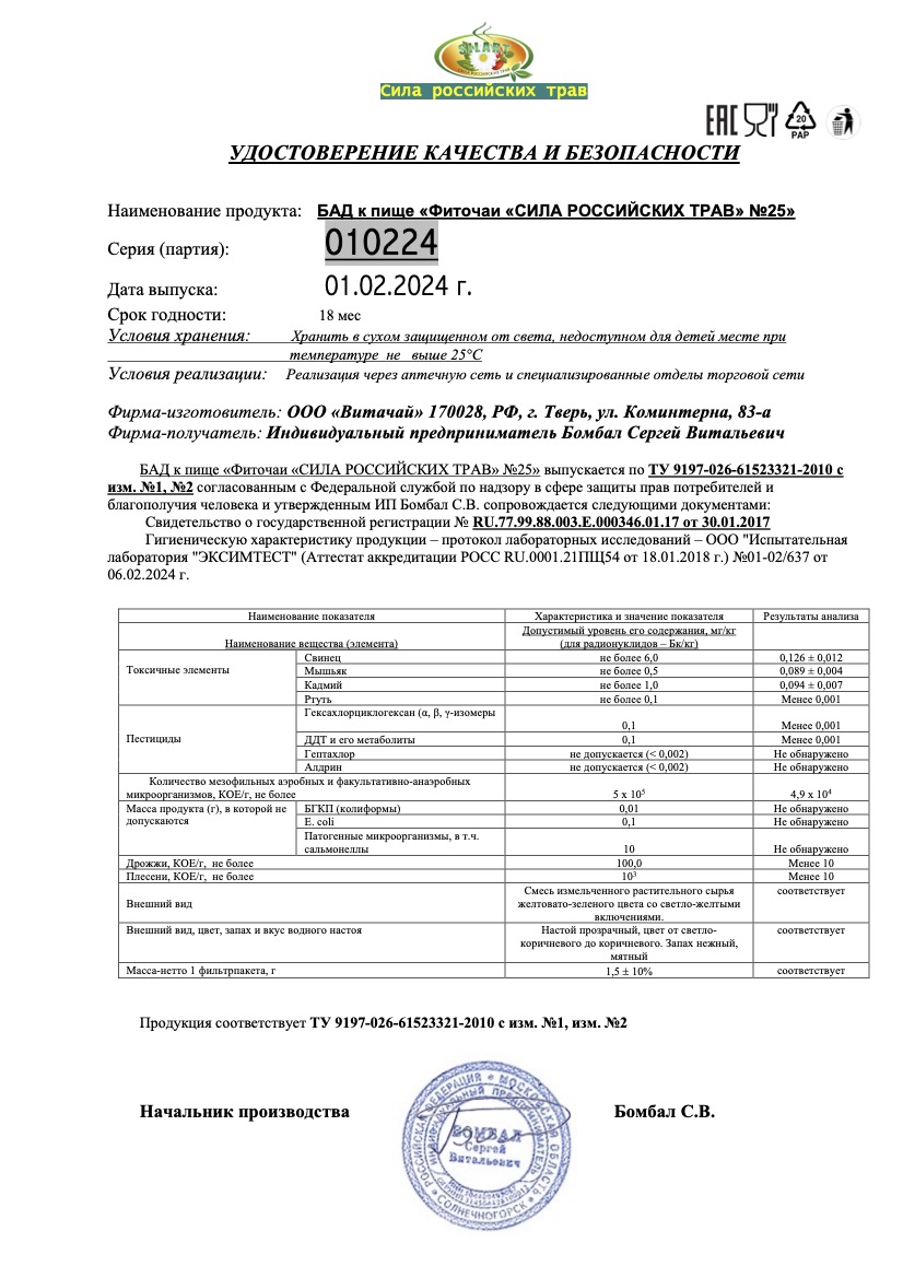 Паспорт №022024
